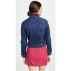 AG Adriano Goldschmied Women’s Robyn Fitted Stretch Jean Jacket(Pinnacle Blue)