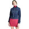 AG Adriano Goldschmied Women’s Robyn Fitted Stretch Jean Jacket(Pinnacle Blue)