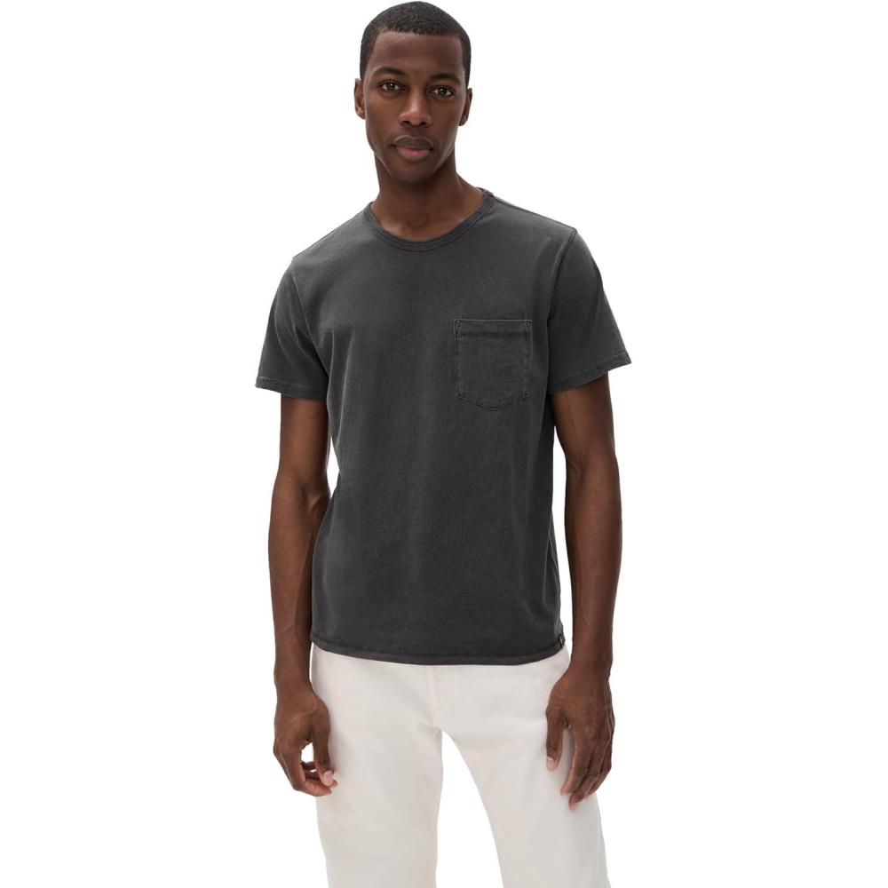 imageAG Adriano Goldschmied Mens Nick Pocket TeeHeritage Black