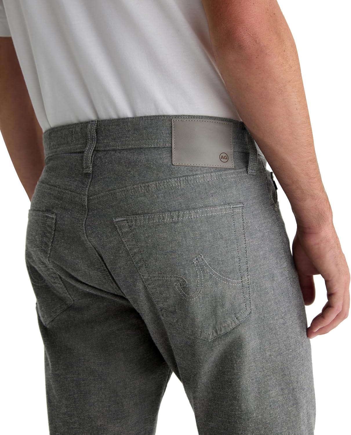 imageAG Mens Everett Slim Straight PantCloudy Grey