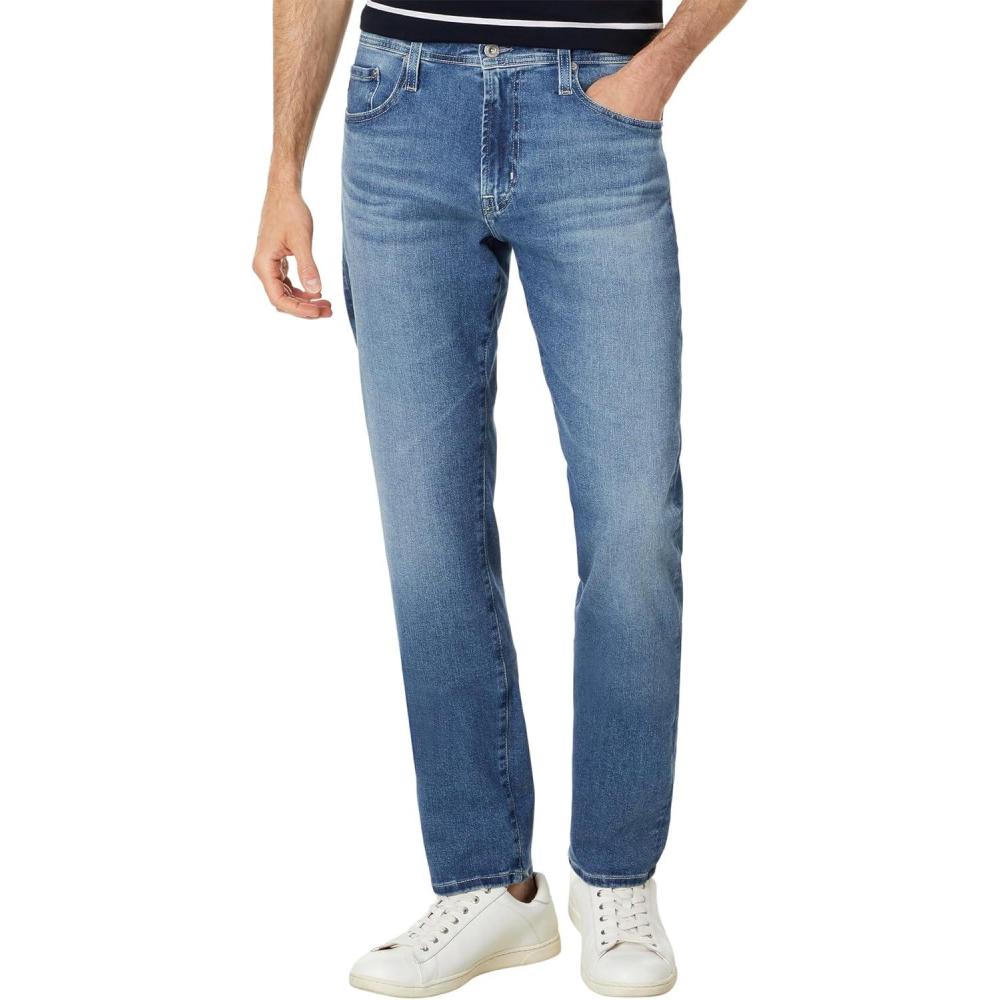 imageAG Mens Everett Slim Straight Jean Medium Blue 31W x 34LBriny