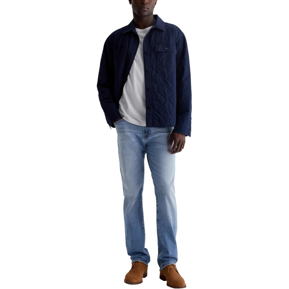 imageAG Mens Everett Slim Straight Jean Medium Blue 31W x 34LHighlight