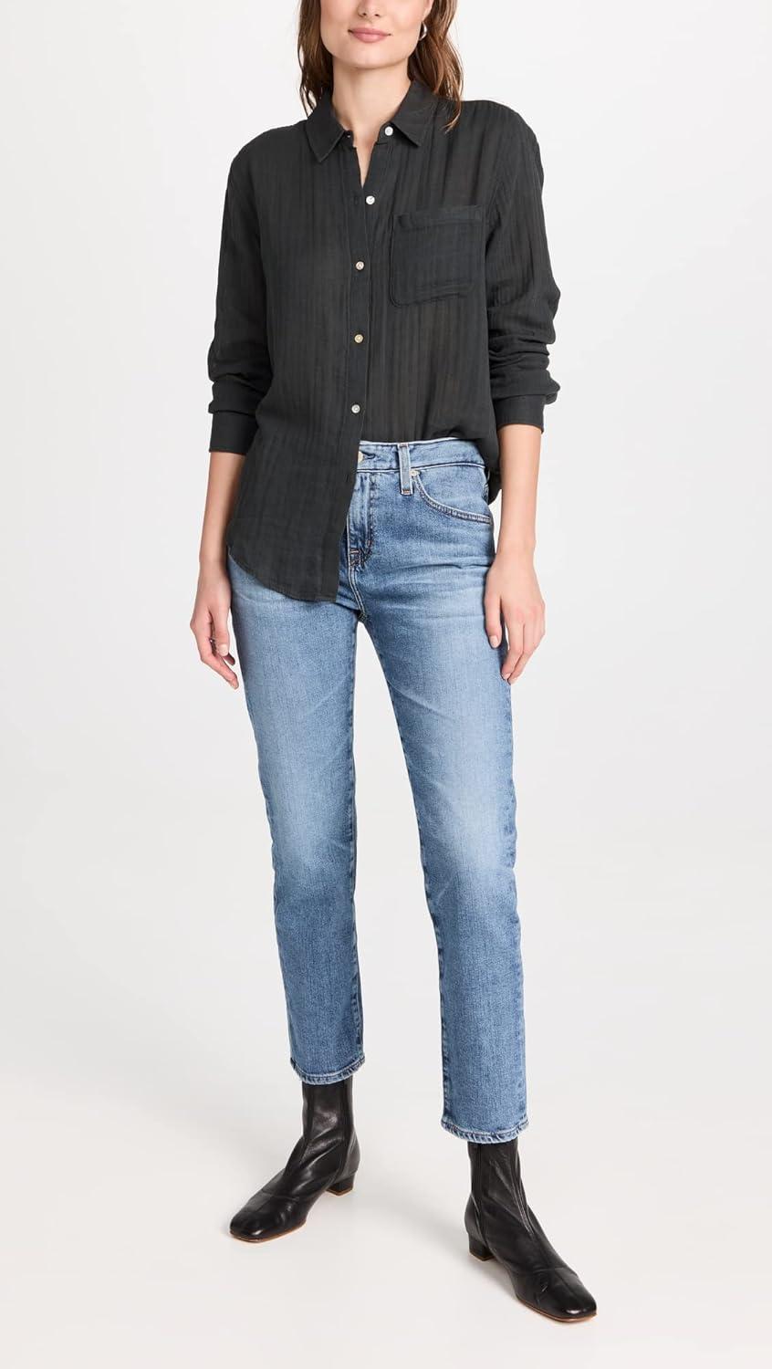 imageAG Adriano Goldschmied Womens Ex Boyfriend Slim Jeans16 Years Hudson