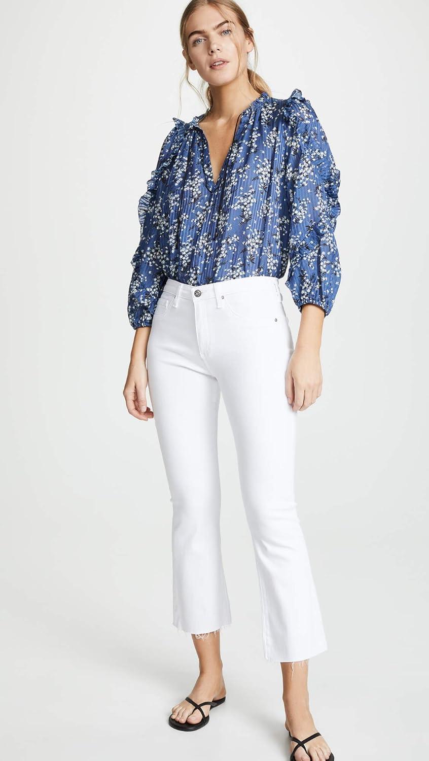imageAG Adriano Goldschmied Womens The Jodi Crop JeansWhite