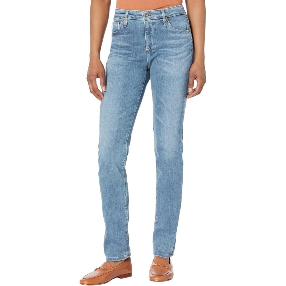imageAG Adriano Goldschmied Womens Prima Mid Rise Cigarette JeanPalmetto