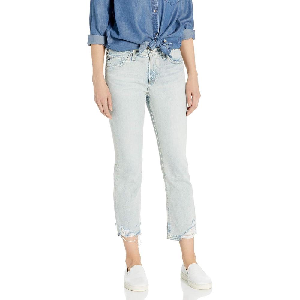 imageAG Adriano Goldschmied Womens The Jodi Crop JeansBering Wave