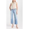 AG Adriano Goldschmied Women’s Saige Mid Rise Wide Leg Jeans(Palma)
