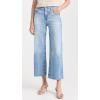 AG Adriano Goldschmied Women’s Saige Mid Rise Wide Leg Jeans(Palma)