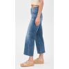 AG Adriano Goldschmied Women’s Saige Mid Rise Wide Leg Jeans(Postcard)