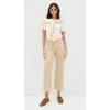 AG Adriano Goldschmied Women’s Saige Mid Rise Wide Leg Jeans(Sulfur Pumice)
