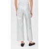 AG Adriano Goldschmied Women’s Saige Wide Leg Crop Jeans(Silver Glow)