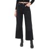 AG Adriano Goldschmied Womens Saige Mid Rise Wide Leg Jean(Glasgow)