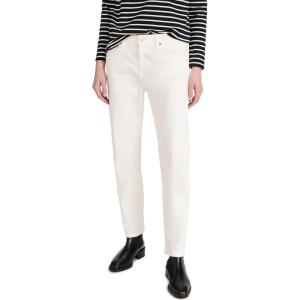 AG Adriano Goldschmied Women’s Ex Boyfriend Slim Jeans(1 Year Tonal White)