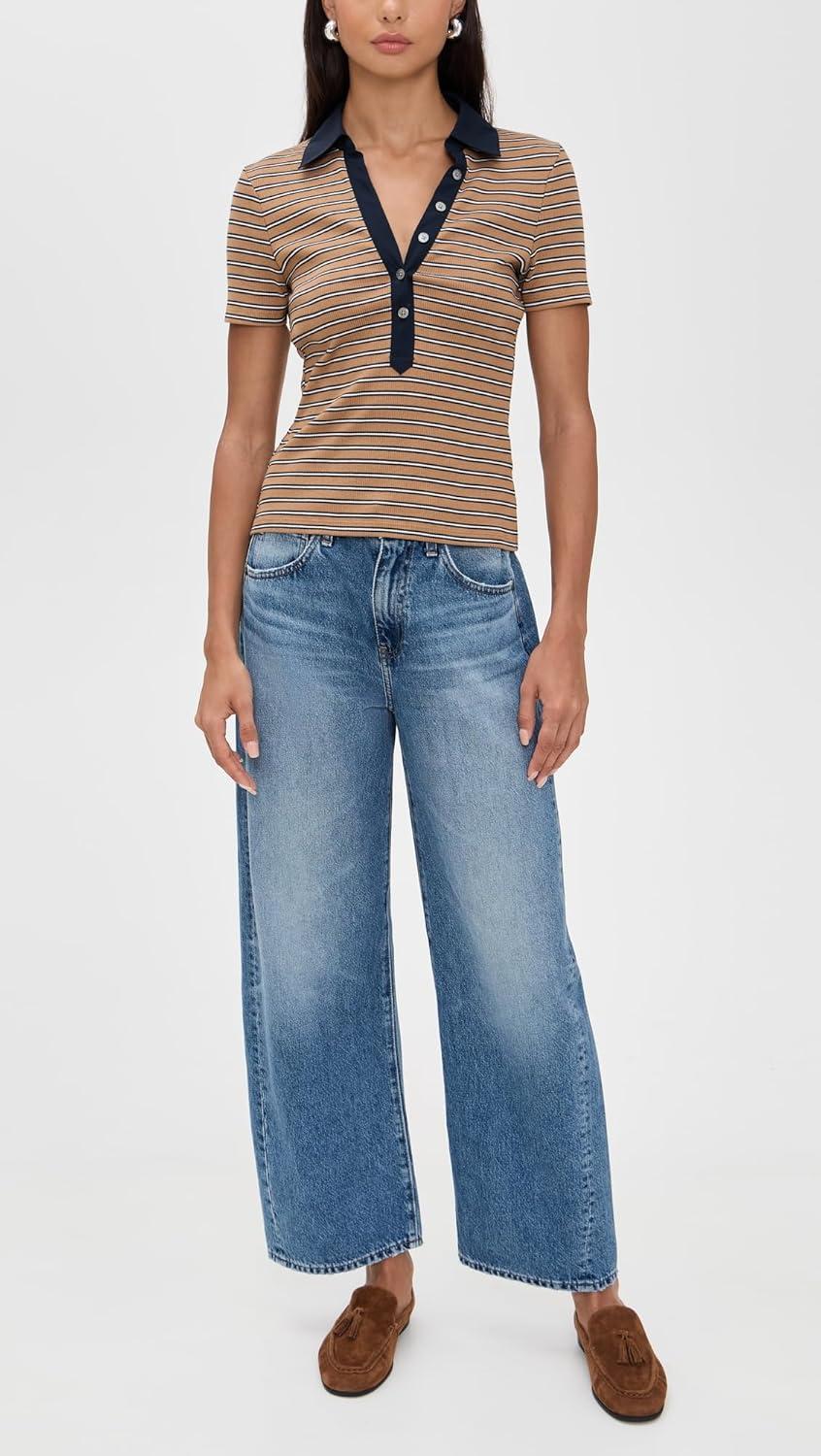 imageAG Adriano Goldschmied Womens Hattie High Rise BarrelCandid