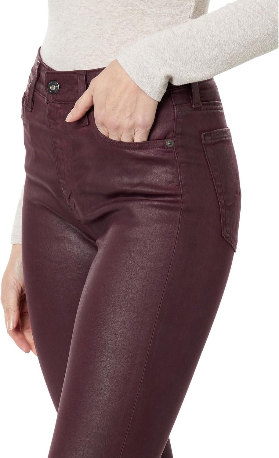 imageAG Adriano Goldschmied Womens Mari High Rise JeansLtt Lt Pinot Noir