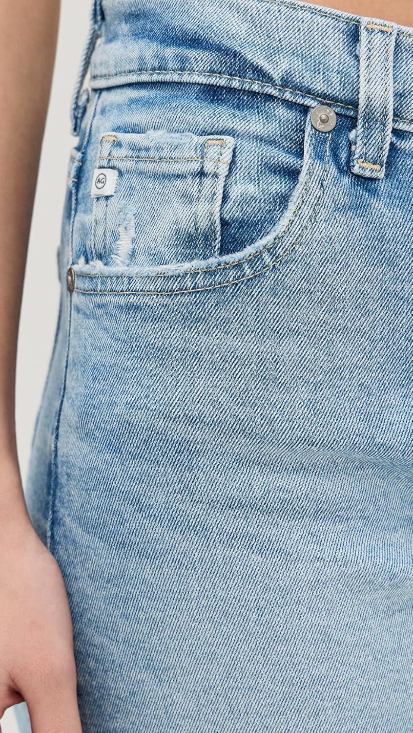 imageAG Adriano Goldschmied Womens Saige Wide Leg Crop JeansMomento