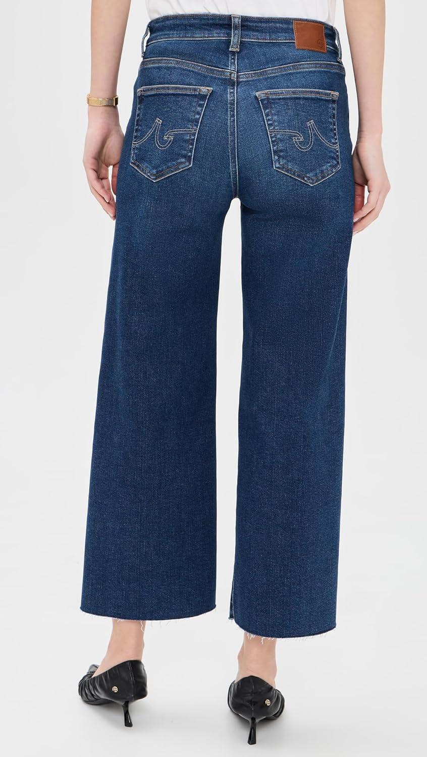 imageAG Adriano Goldschmied Womens Saige Wide Leg Crop JeansOutspoken