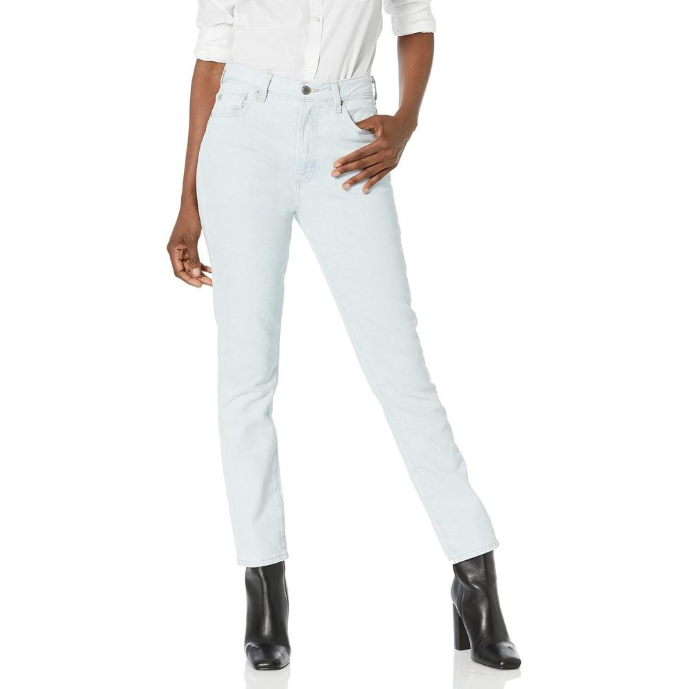 imageAG Adriano Goldschmied Womens Alexxis Vintage High Rise Straight Slim JeanChalet