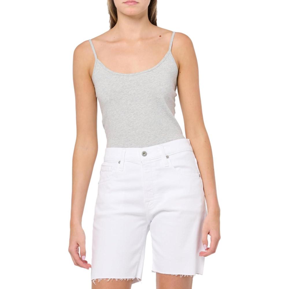 imageAG Adriano Goldschmied Womens ExBoyfriend High Rise Slouchy ShortWhite