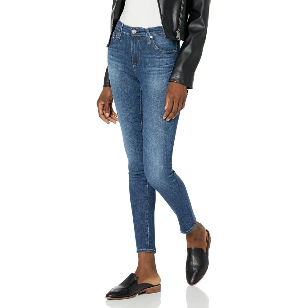 imageAG Adriano Goldschmied Womens Legging Ankle Mid Rise Super Skinny Denim Pant5 Years Oxnard