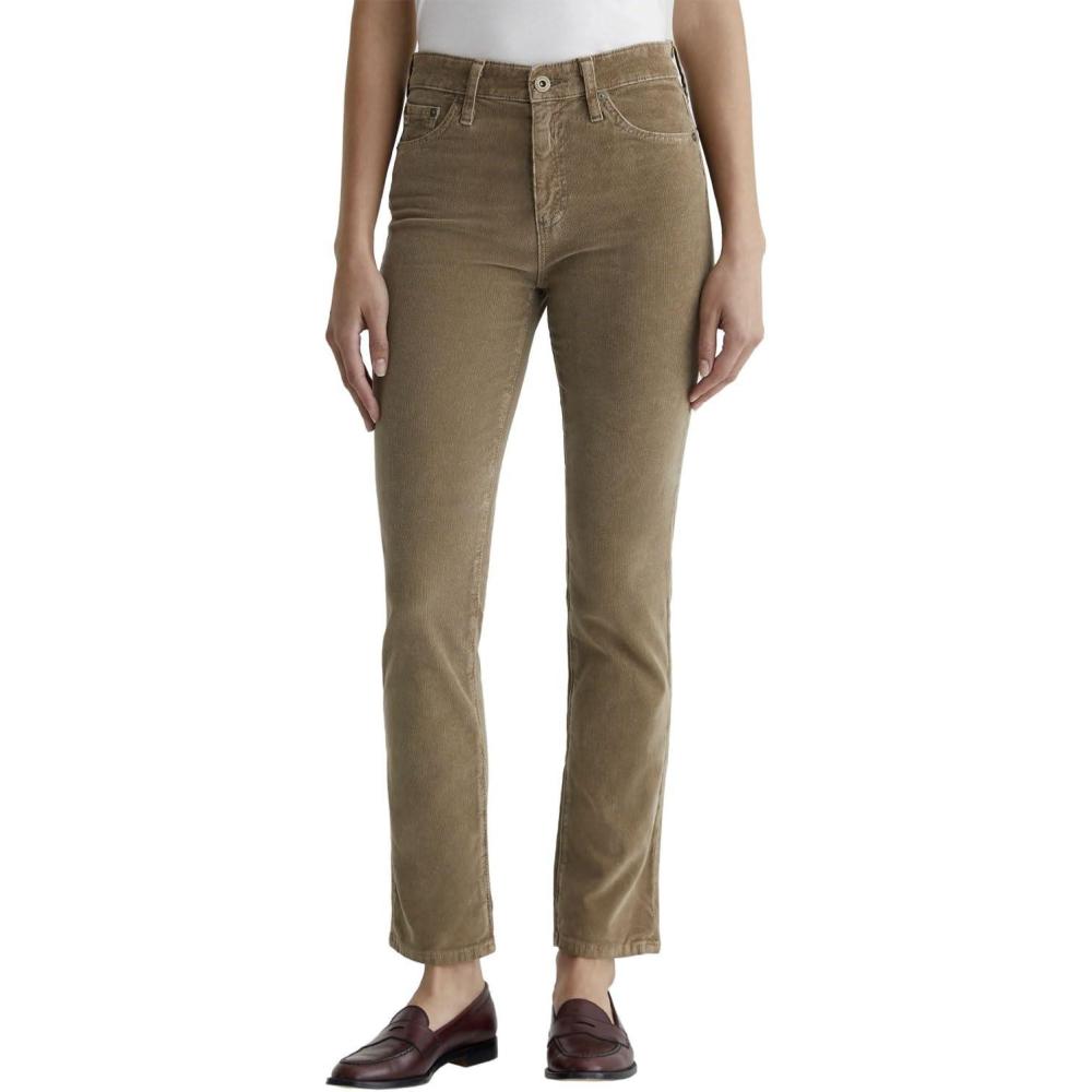 imageAG Adriano Goldschmied Womens Mari High Rise Jeans1 Year Sulfur Wild Mushroom