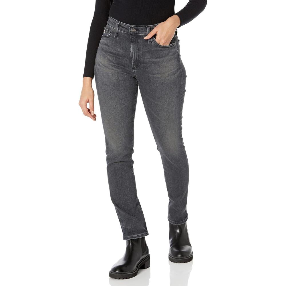 imageAG Adriano Goldschmied Womens Mari High Rise Jeans12 Years Magnetic
