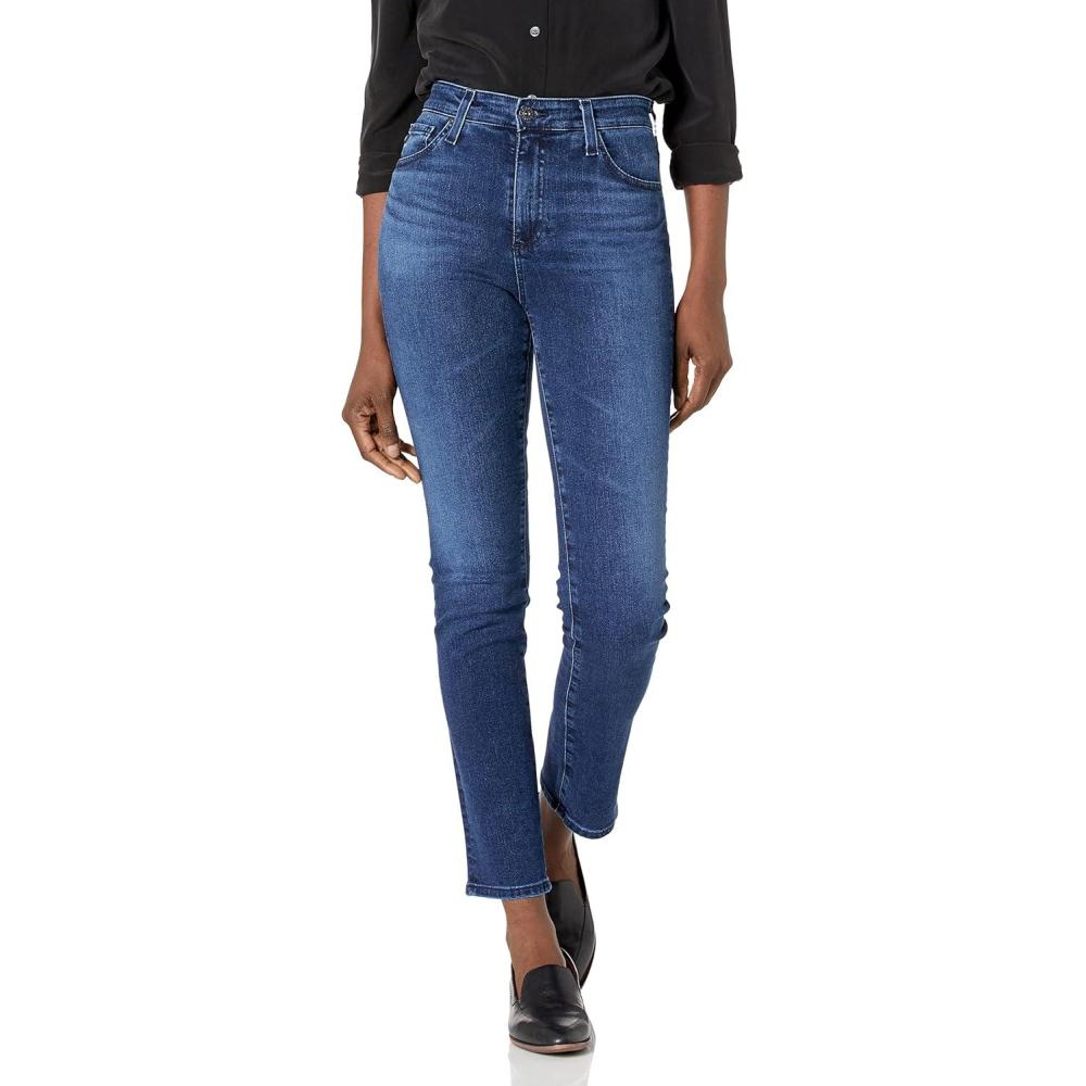 imageAG Adriano Goldschmied Womens Mari High Rise JeansCasablanca