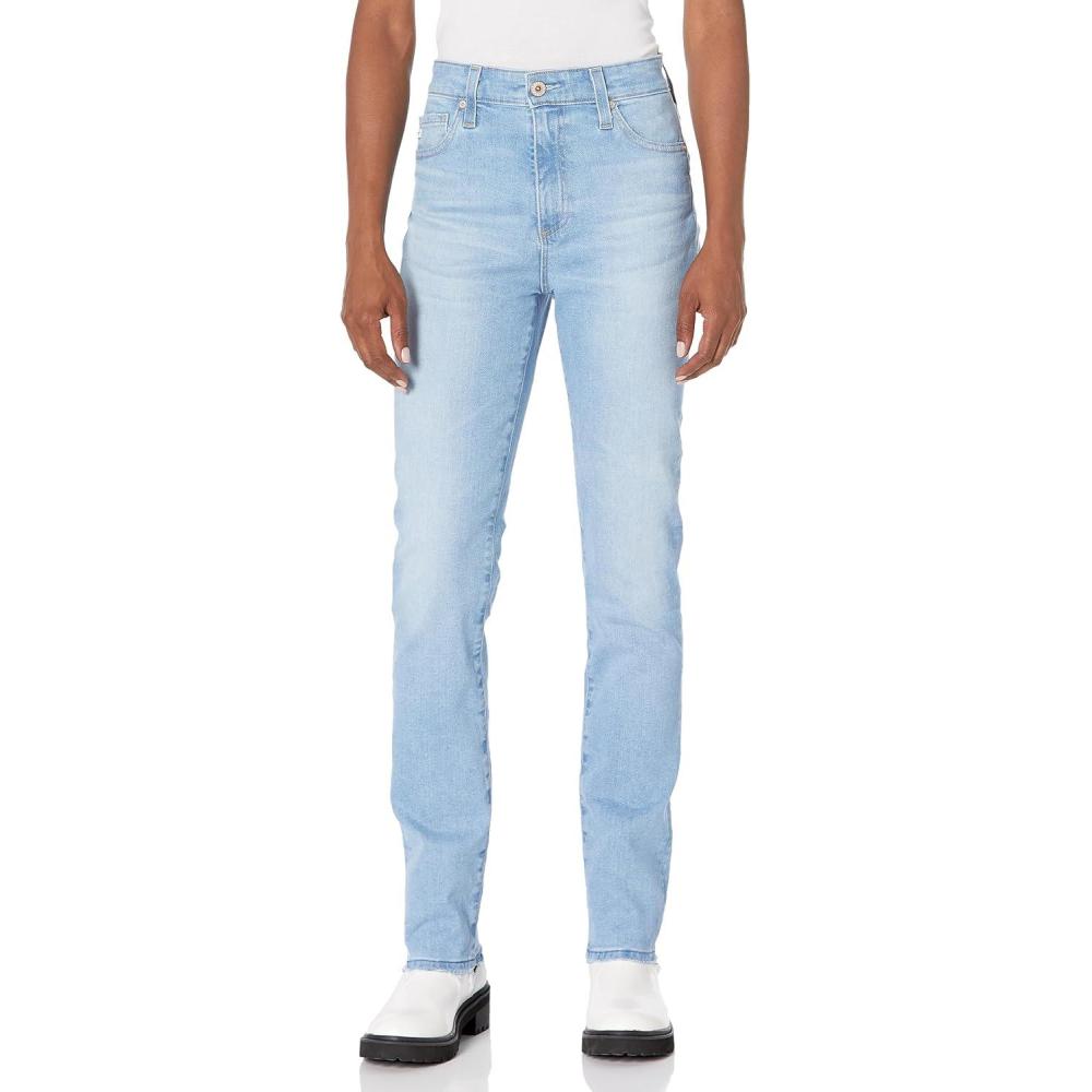 imageAG Adriano Goldschmied Womens Mari High Rise JeansSunlit
