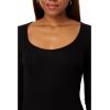 AG Adriano Goldschmied Women’s Jaxon Long Sleeved Scoop(True Black)