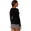 AG Adriano Goldschmied Women’s Jaxon Long Sleeved Scoop(True Black)