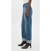 AG Adriano Goldschmied Womens Mercer High Rise Cuffed Barrel Jean(Nouveau)