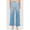 AG Adriano Goldschmied Women’s Saige Wide Leg Crop Jeans(Momento)