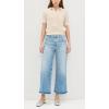 AG Adriano Goldschmied Women’s Saige Wide Leg Crop Jeans(Momento)