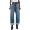 AG Adriano Goldschmied Womens Mercer High Rise Cuffed Barrel Jean(Nouveau)