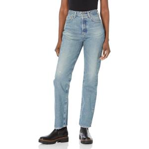 AG Adriano Goldschmied Women’s Alexxis Vintage High Rise Straight Jean(19 Years Reunion)