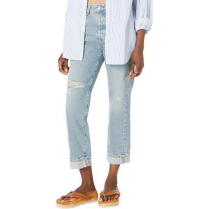 AG Adriano Goldschmied Women’s Alexxis Vintage High Rise Straight Jean(21 Years Road Trip Destructed)