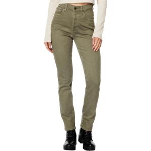 AG Adriano Goldschmied Women’s Alexxis Vintage High Rise Straight Jean(3 Years Sulfur Armory Green)