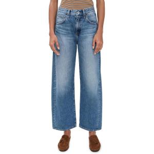AG Adriano Goldschmied Womens Hattie High Rise Barrel(Candid)