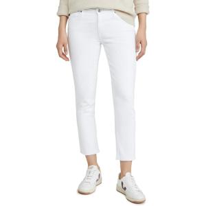 AG Adriano Goldschmied Women’s The Prima Crop Jeans(White)