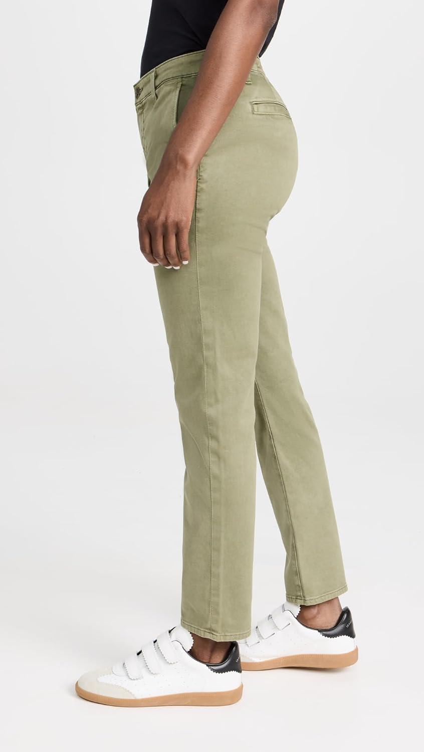 imageAG Adriano Goldschmied Womens Caden High Rise Tailored Trouser PantSulfur Succulent Garden