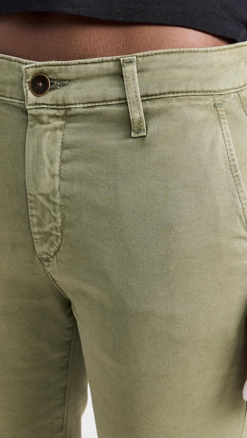 imageAG Adriano Goldschmied Womens Caden High Rise Tailored Trouser PantSulfur Succulent Garden