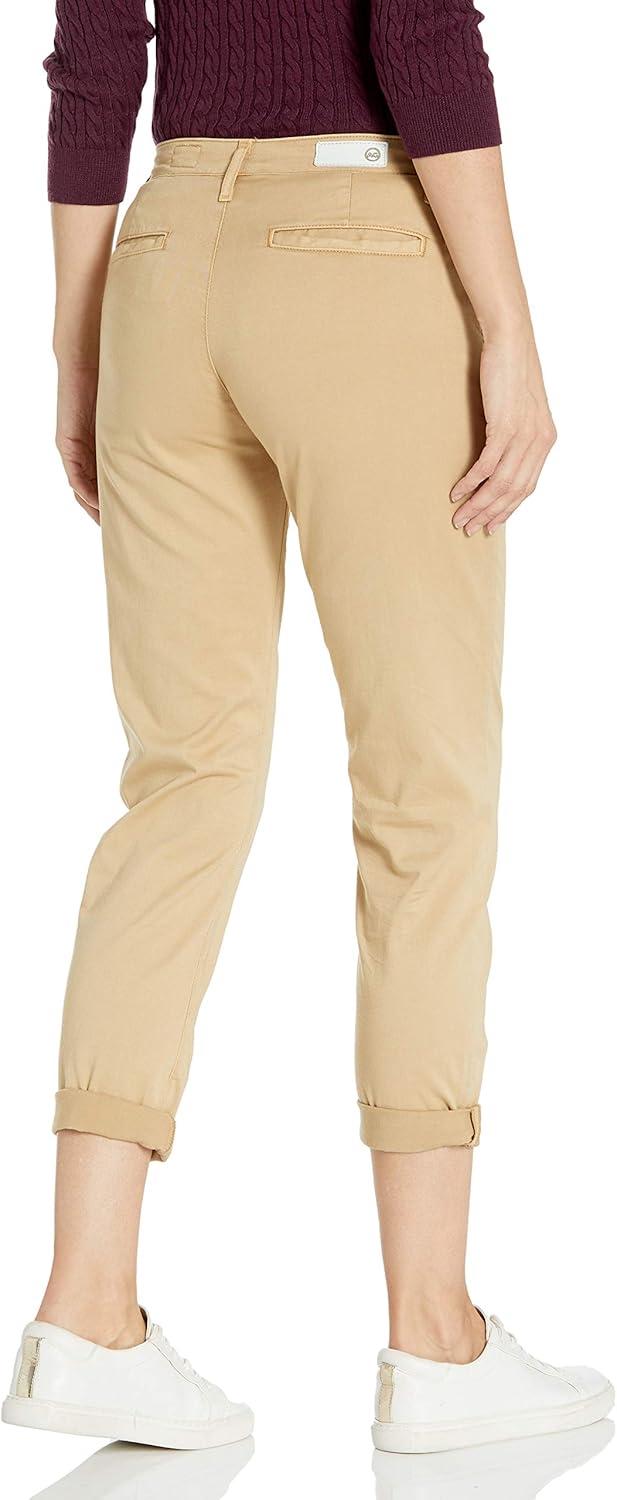 imageAG Adriano Goldschmied Womens Caden Tailored Fit Trouser PantSulfur Sandy Pail