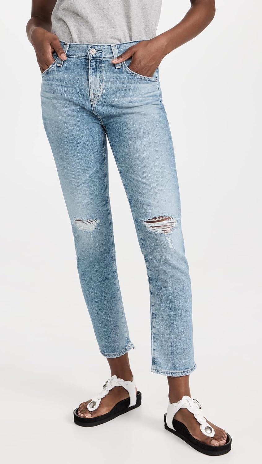 imageAG Adriano Goldschmied Womens ExBoyfriend Jeans23 Years Bungalow