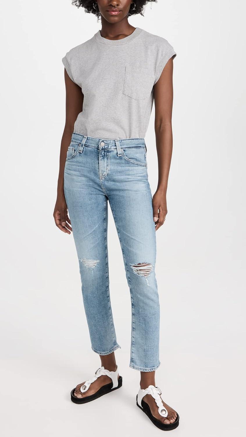 imageAG Adriano Goldschmied Womens ExBoyfriend Jeans23 Years Bungalow