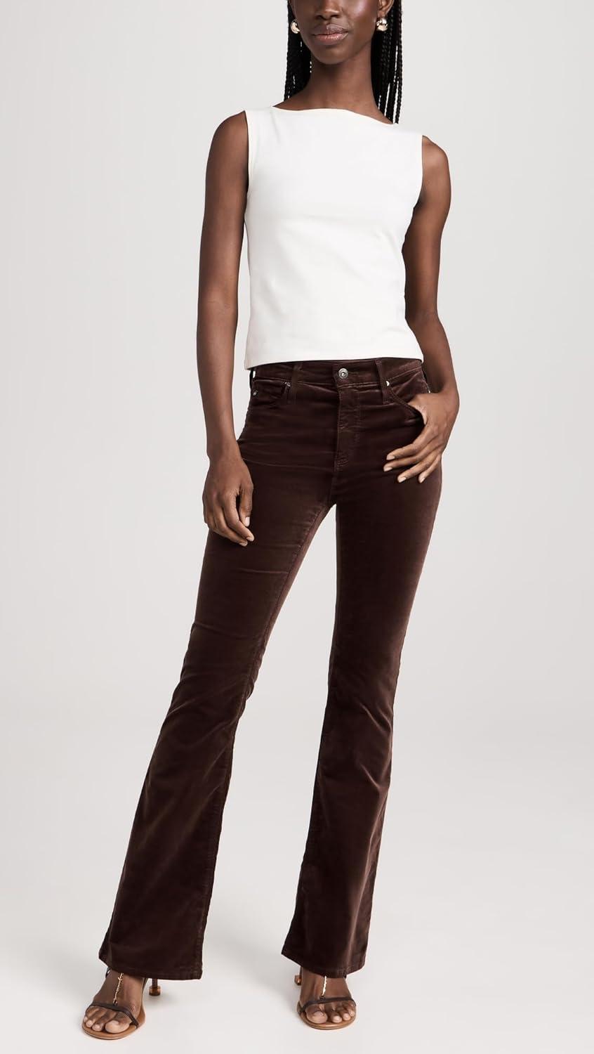 imageAG Adriano Goldschmied Womens Farrah Boot JeansBitter Chocolate