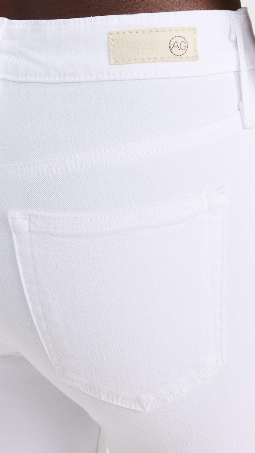 imageAG Adriano Goldschmied Womens Farrah High Rise Crop Boot JeanModern White