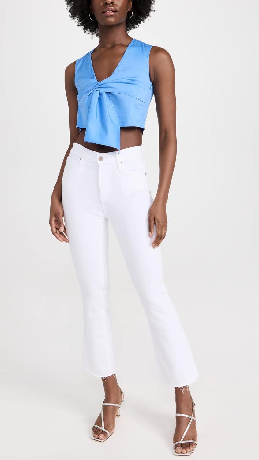 imageAG Adriano Goldschmied Womens Farrah High Rise Crop Boot JeanModern White