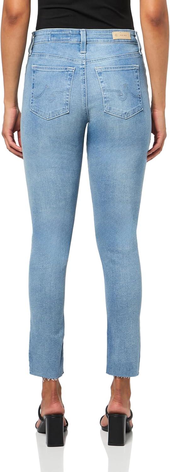 imageAG Adriano Goldschmied Womens Farrah High Rise Skinny Ankle Jean24 Years Looking Glass