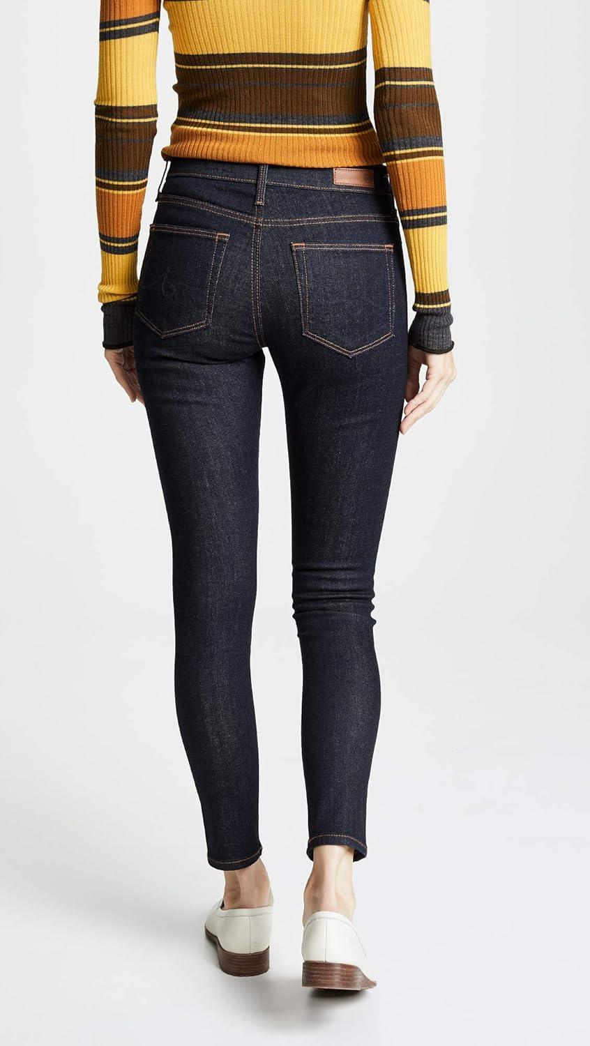 imageAG Adriano Goldschmied Womens Farrah High Rise Skinny Ankle JeansAdmiral Blue