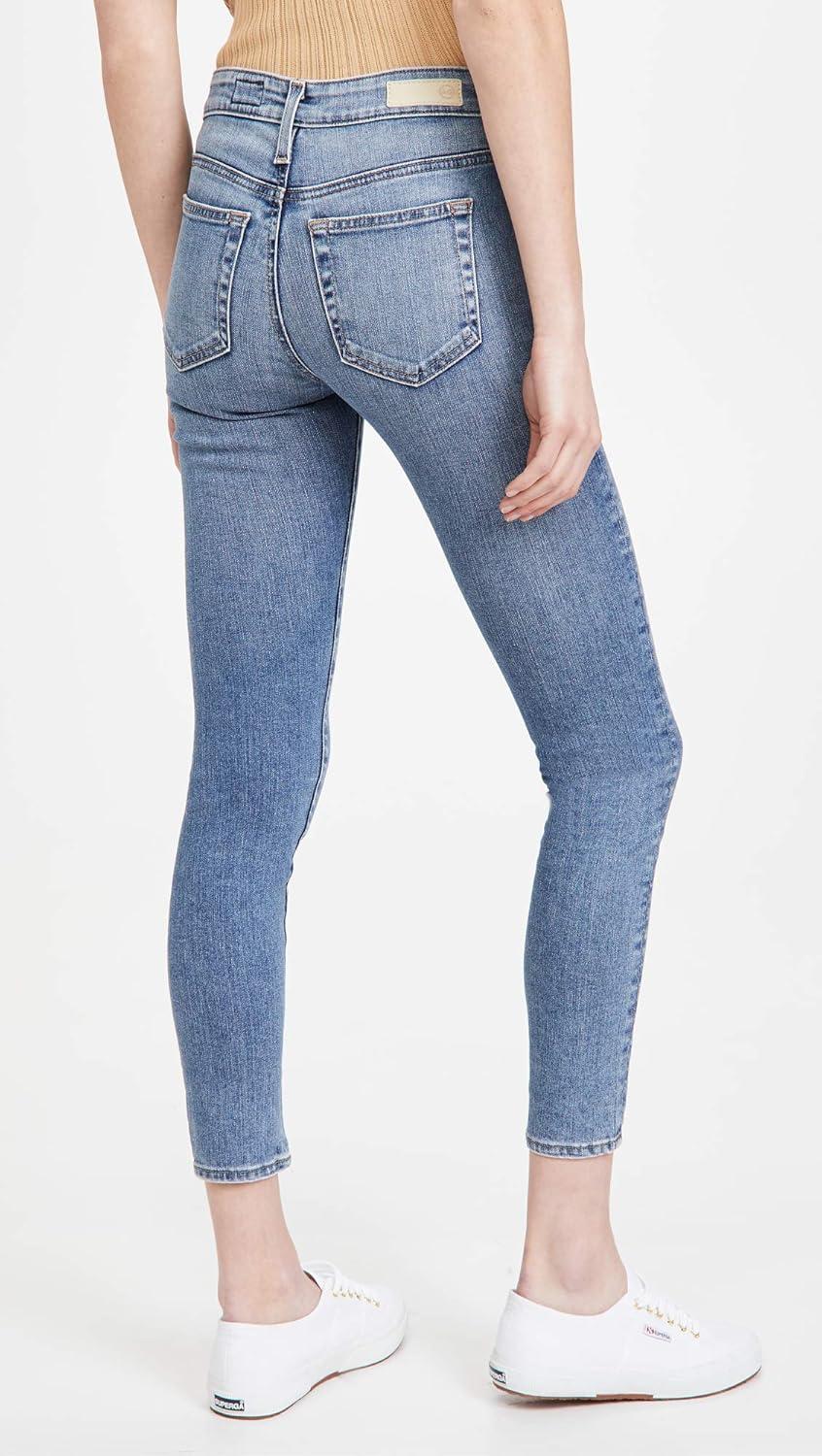 imageAG Adriano Goldschmied Womens Farrah HighRise Skinny Fit Ankle JeanPerception